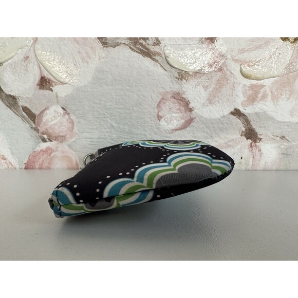 Ju Ju Be  navy blue, gray green  geometric pattern  Coin Purse - Picture 6 of 9